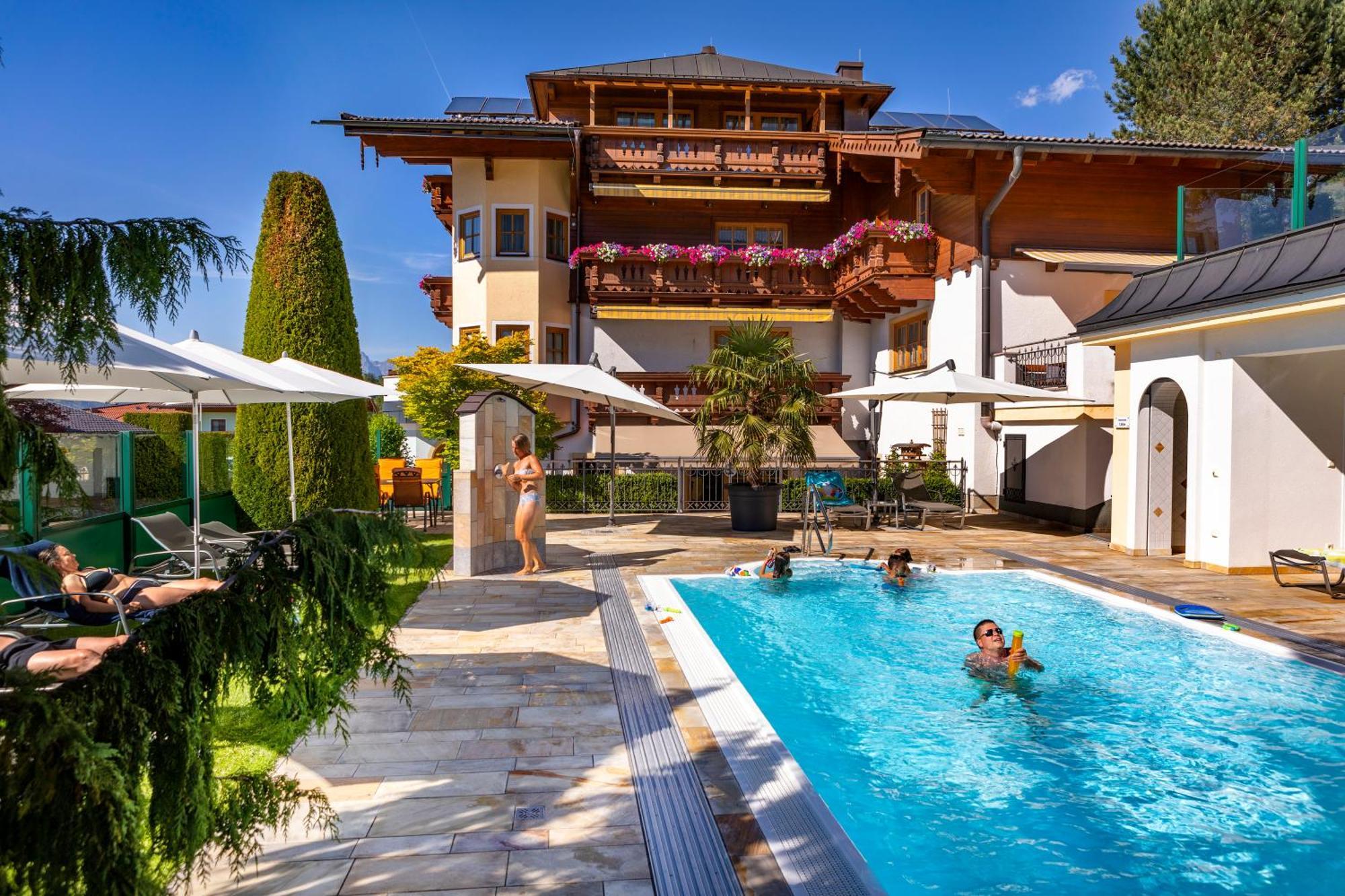 سانكت يوهان ايم بونغ Apartments - Pension Florian المظهر الخارجي الصورة